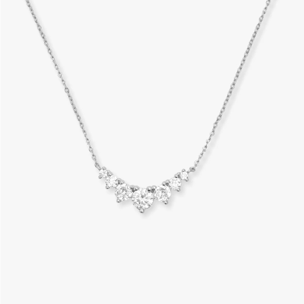 Melinda Maria Not Your Basic Multi Stone Pendant Necklace